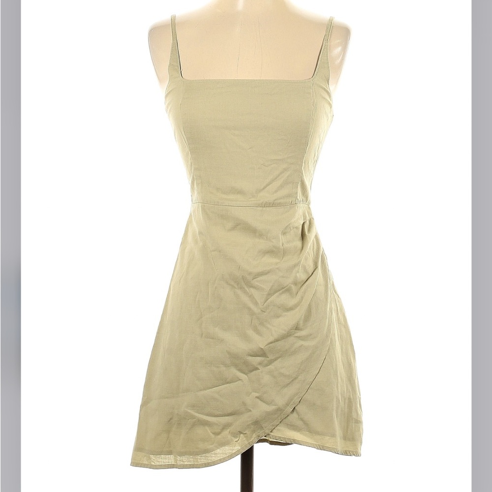 Abercrombie Wrap Square neck dress